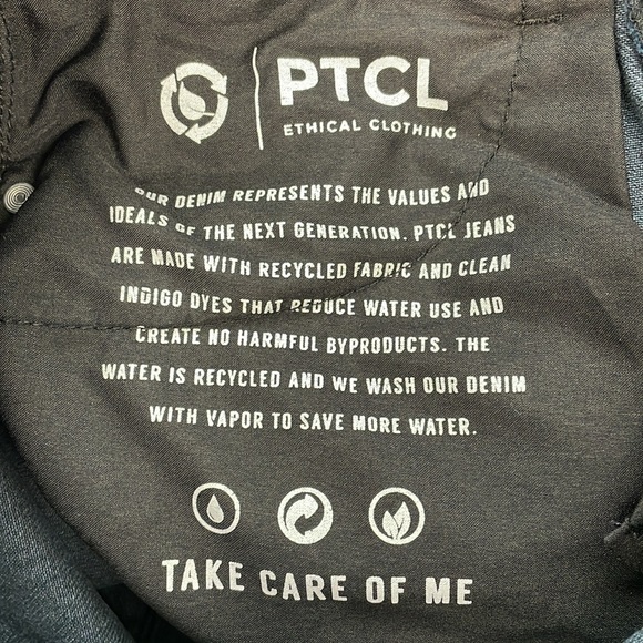 New PTCL Dahlia High Rise 90s Straight Leg Distressed Destroyed Jeans Sz 29 - Picture 11 of 14